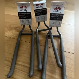 Elf’s Utility Gray Straight Handled Tool Hooks